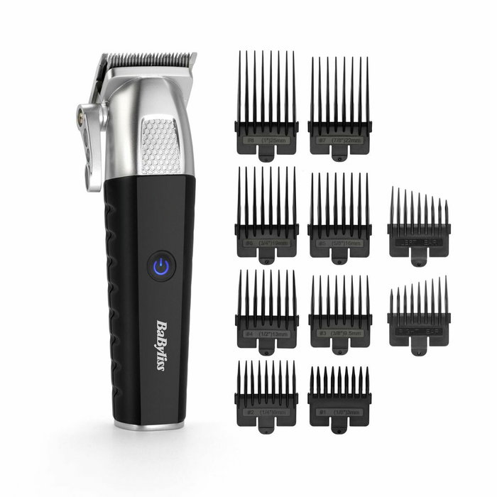 Babyliss Tondeuse E812E Lithium Power Noir et Gris Babyliss Tondeuse E812E Lithium Power Noir et Gris