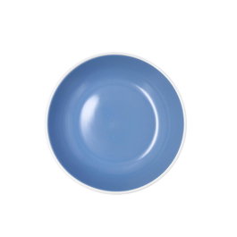 Bidasoa Plat Hondo Cerámica Moana 20 cm Azul Relieve (12 Unidades)