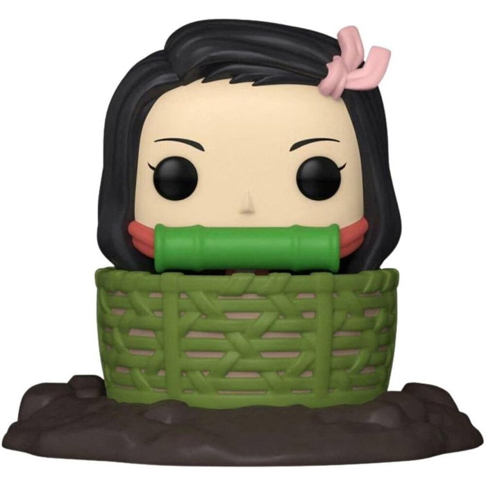 FUNKO Figura POP Deluxe Demon Slayer Kimetsu no Yaiba Nezuko Kamado in Basket Exclusive