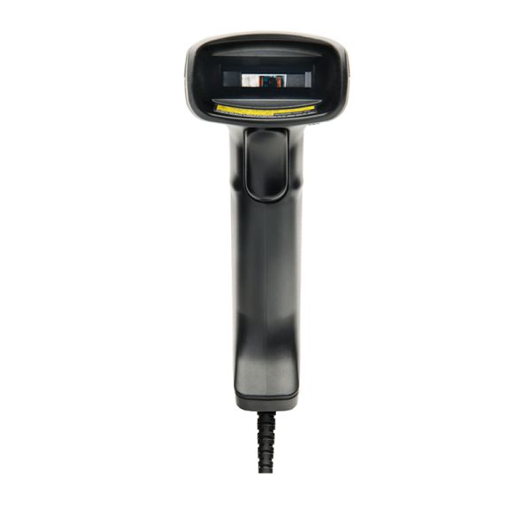Opticon L-46R - Scanner Laser 1D Haute Vitesse (100 scans/sec) avec Déclenchement Manuel/Auto/Stand, USB, Noir, Résistance aux Chutes 1.8m