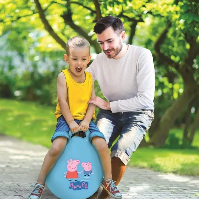 Lexibook - Balle Sauteuse Gonflable Peppa Pig 45 cm (18") pour Enfants 3-6 Ans avec Pompe à Main Lexibook - Balle Sauteuse Gonflable Peppa Pig 45 cm (18") pour Enfants 3-6 Ans avec Pompe à Main