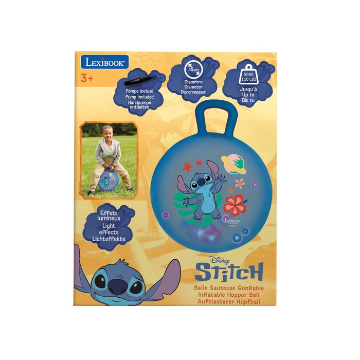 Lexibook Balle à sauter Gonflable Peppa Pig - Bleu