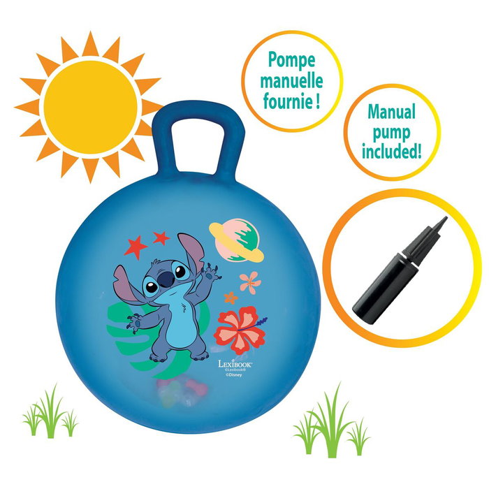 Lexibook Balle à sauter Gonflable Peppa Pig - Bleu