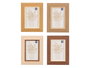 GIFTDECOR Lot de 24 cadres photo en relief 10x15 cm assortis