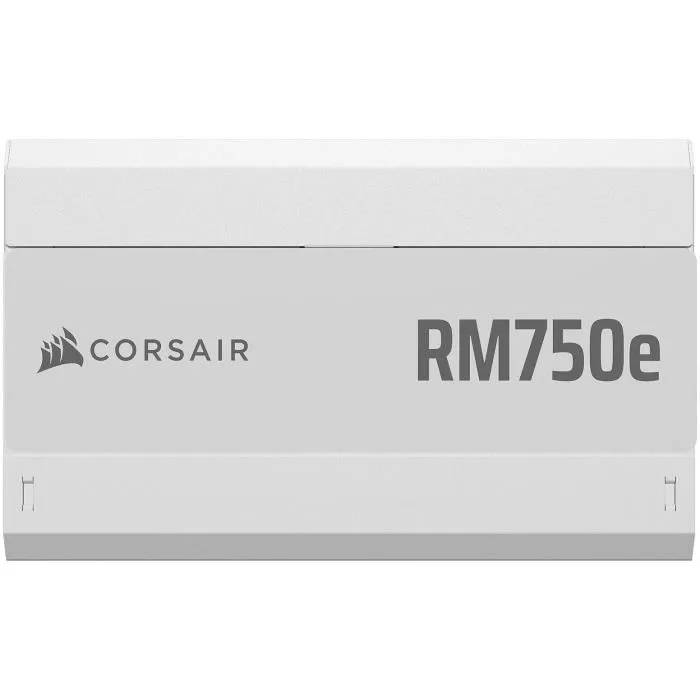 Corsair CP-9020292-EU RM750e White - Alimentation PC 750W ATX 3.1 - 80 PLUS Gold - Certifiée Cybenetics Gold - Ventilateur 12cm Corsair CP-9020292-EU RM750e White - Alimentation PC 750W ATX 3.1 - 80 PLUS Gold - Certifiée Cybenetics Gold - Ventilateur 12cm