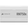 Corsair CP-9020292-EU RM750e White - Alimentation PC 750W ATX 3.1 - 80 PLUS Gold - Certifiée Cybenetics Gold - Ventilateur 12cm