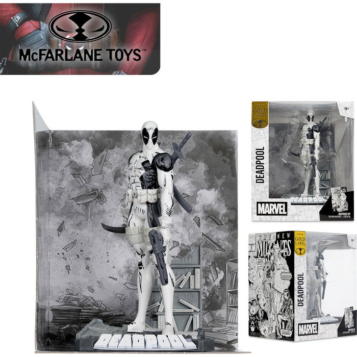 McFarlane Toys Statuette Deadpool Line Art (The New Mutants #98) Gold Label McFarlane Toys Statuette Deadpool Line Art (The New Mutants #98) Gold Label