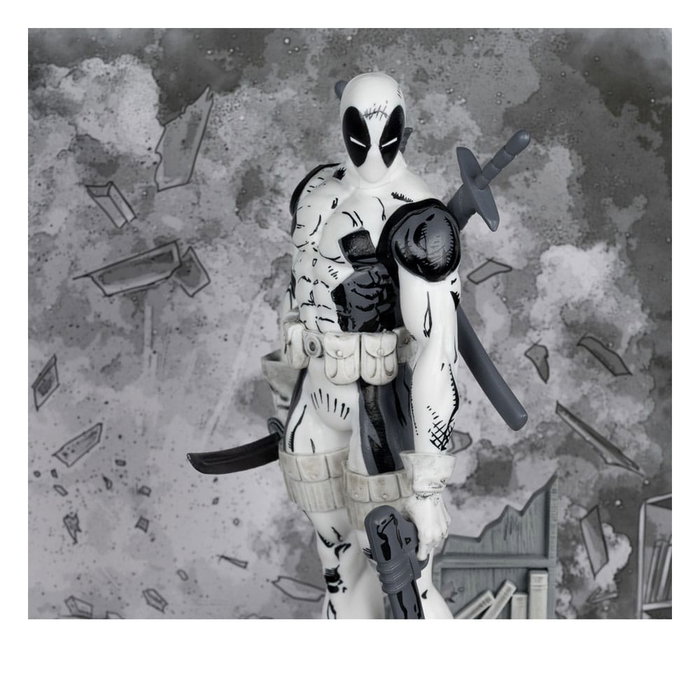 Marvel Collection statuette PVC 1/10 Deadpool (The New Mutants #98) (Line Art) (Gold Label) 17 cm