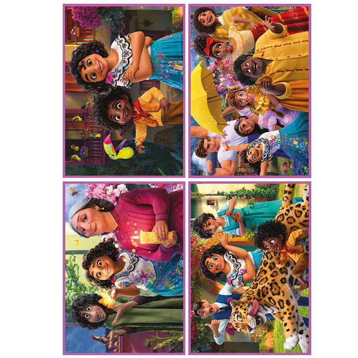 Disney Encanto Puzzles Multi 4 en 1 - 50, 80, 100 et 150 Pièces - Jeu Educatif pour Enfants dès 5 Ans - Réf. 19581 Disney Encanto Puzzles Multi 4 en 1 - 50, 80, 100 et 150 Pièces - Jeu Educatif pour Enfants dès 5 Ans - Réf. 19581