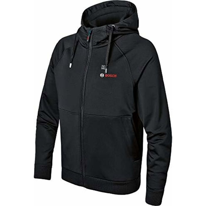 Bosch Professional Veste chauffante GHH 12+18V XA Taille S avec batterie 12V Noir