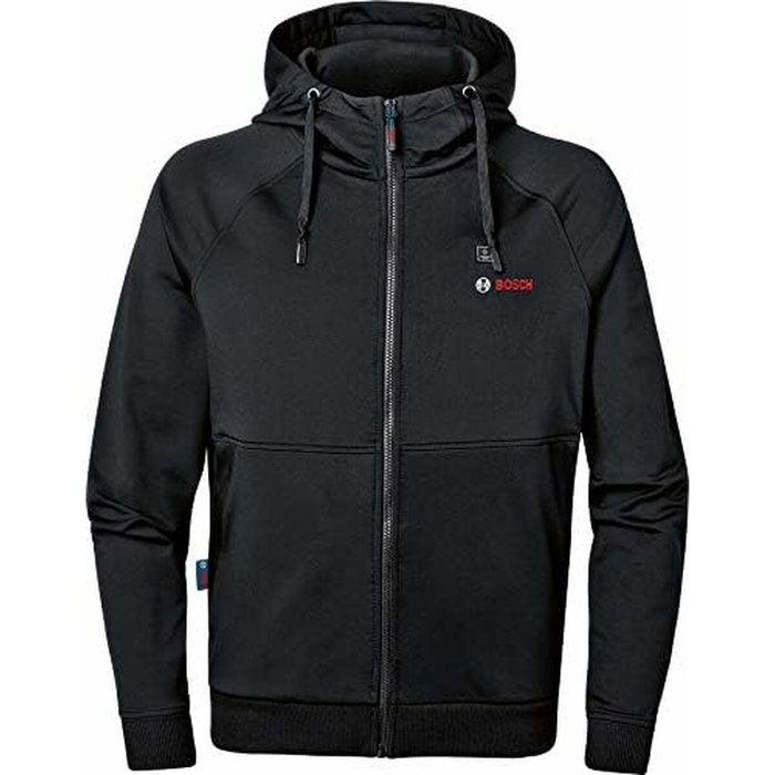Bosch Professional Veste chauffante GHH 12+18V XA Taille S avec batterie 12V Noir