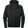 Bosch Professional Veste chauffante GHH 12+18V XA Taille S avec batterie 12V Noir