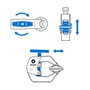 iFixit Anti-Clamp - Pince à ventouse pour réparation mains-libres, outil de précision pour écrans smartphone, tablette et PC, ouverture sans fissure, force ajustable à l'infini