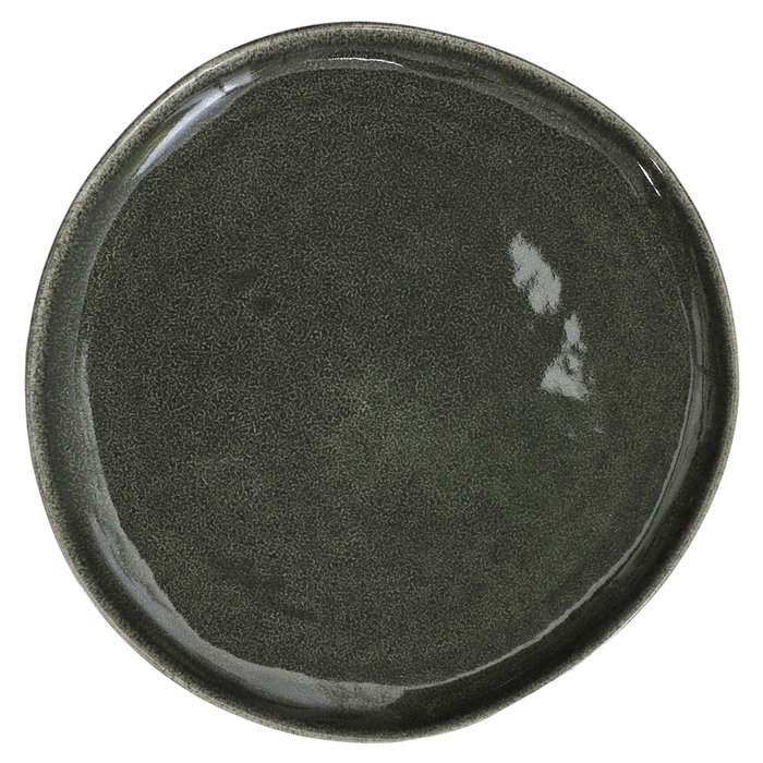 Home Deco Factory Plat plat vert 27 cm Home Deco Factory Plat plat vert 27 cm