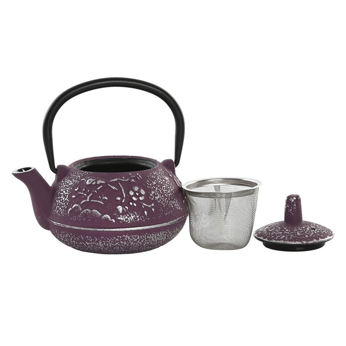 Théière Home ESPRIT Jaune Vert Lila Acier inoxydable Fer 300 ml (3 Unités) Théière Home ESPRIT Jaune Vert Lila Acier inoxydable Fer 300 ml (3 Unités)