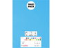 Innspiro Goma EVA bleu ciel, 20 feuilles de 40x60cm x 2mm