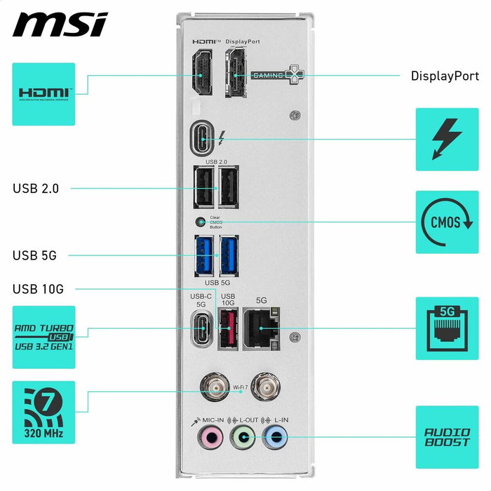 MSI B860M GAMING PLUS WIFI