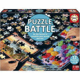 Educa Battle Travel - 12 puzzles de 42 pièces