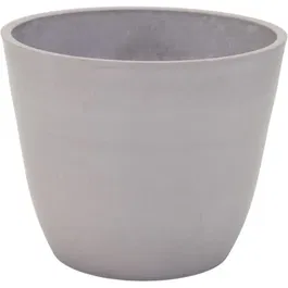 Mega Collections Ecostone Egg - Pot de fleurs en matériau composite - Ø 41 cm x H 33 cm - Couleur Taupe