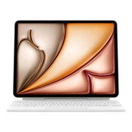 Apple Magic Keyboard pour iPad Air 13 pouces Blanc QWERTY Espagnol