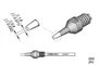 JBC TOOLS Pointe de dessoudage 1,8x0,8mm