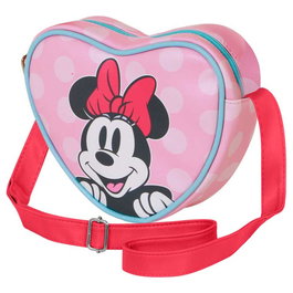 KARACTERMANIA - Bolsac à main à ruban Minnie Disney - Sac à bandoulière femme - 15,5 x 21,5 x 6,5 cm