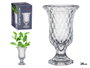 GIFTDECOR Lot de 6 coupes en verre motif diamants, 23,5 cm