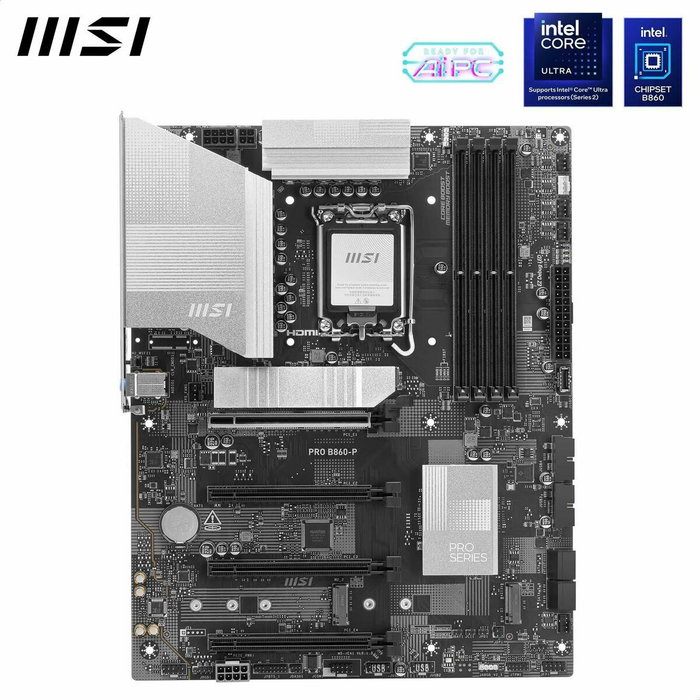 MSI PRO B860-P ATX DDR5 LGA 1851