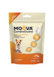 Vetnova Moova Condroguard pour chiens Small & Miniature, 60 chews