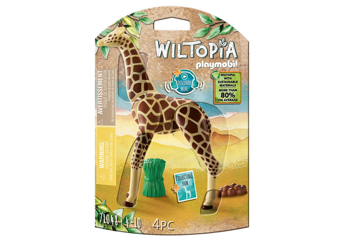 Playmobil Wiltopia 71048 Jirafa - Jouet pour Enfants dès 4 Ans
