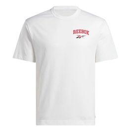 T-shirt à manches courtes homme Reebok Gs Hs Guaranteed Tee Blanc