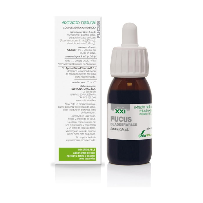 SORIA NATURAL Extrait de Fucus S.XXI 50 mL