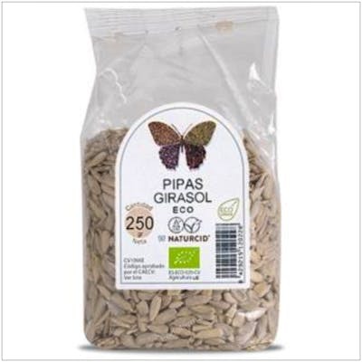 NATURCID Graines de Tournesol Décortiquées 250g Bio - Riche en Fibres et Protéines, 533 kcal NATURCID Graines de Tournesol Décortiquées 250g Bio - Riche en Fibres et Protéines, 533 kcal