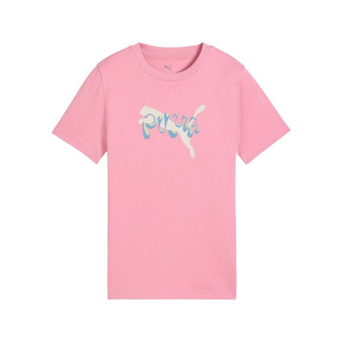 T shirt à manches courtes Enfant Puma Tweenerverse Graphic Rose 2-3 ans T shirt à manches courtes Enfant Puma Tweenerverse Graphic Rose 2-3 ans