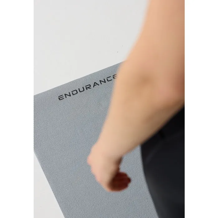 Endurance - Tapis de yoga et de gymnastique antidérapant - 6 mm d'épaisseur - Gris - Dimensions 173 x 61 cm