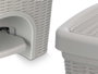 STEFANPLAST Elegance Poubelle 20L Gris clair