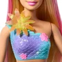 Barbie Poupée Sirène Flower Magic - Fleurs Éclorent - Jouet à Jouer dans l'Eau Multicolore - Pour Enfants de 3 à 10 Ans