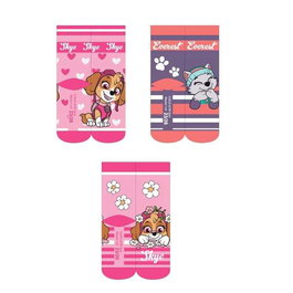 Cerdá Pack de 6 chaussettes pour fille avec motifs Paw Patrol Taille 23/26 - 2 à 3 ans