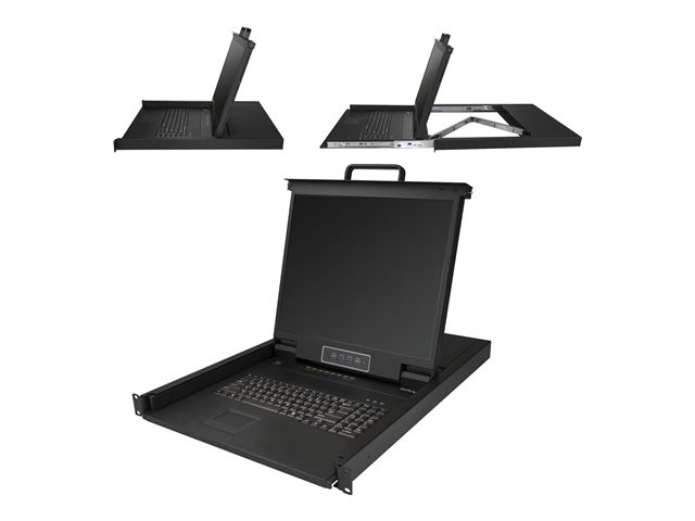 Startechcom Console KVM RKCONS1908K 19 pouces 8 ports montage en rack 1U
