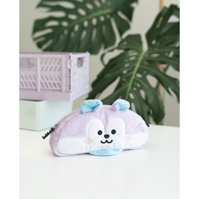 ERIK BT21 - Pochette en peluche New Mang avec fermeture à glissière - Porte-tout 20 cm