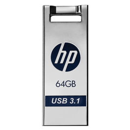 HP X795W Clé USB 3.2 64 Go USB-A Bleu Argent