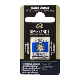 Rembrandt Aquarelle Pastille Bleu Cobalt (Outremer) 512