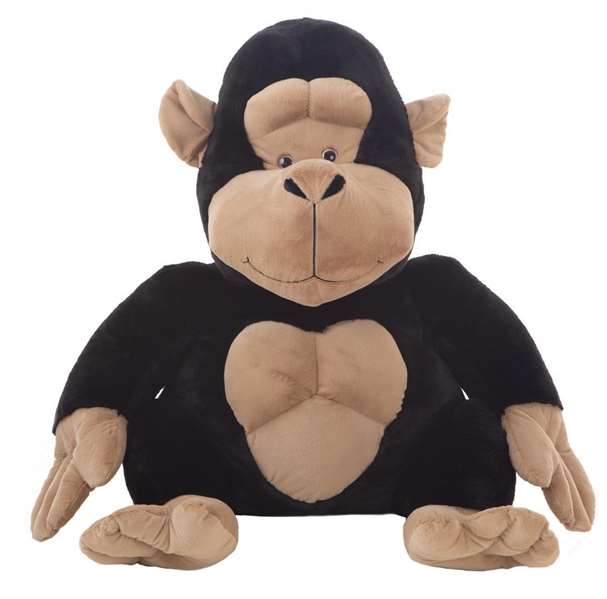 Creaciones Llopis Gorila Kira 90 cm - Peluche pour enfants à partir de 3 ans - Poliester - Sans montage nécessaire Creaciones Llopis Gorila Kira 90 cm - Peluche pour enfants à partir de 3 ans - Poliester - Sans montage nécessaire