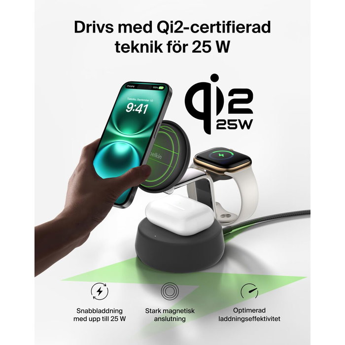 Chargeur sans fil Belkin WIZ040KQCH