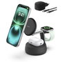 Belkin UltraCharge Pro Station de charge magnétique 3-en-1 Qi2 25W - Noir