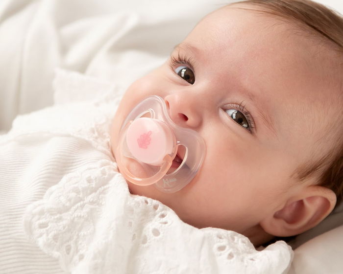 KioKids Lot de 2 Sucettes Orthodontiques Petits Moments 18+ mois - Rose et Gris KioKids Lot de 2 Sucettes Orthodontiques Petits Moments 18+ mois - Rose et Gris