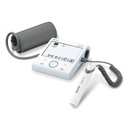 Beurer BM-96 Tensio-bracelet Bluetooth avec fonction ECG pour mesure de pression artérielle et électrocardiogramme