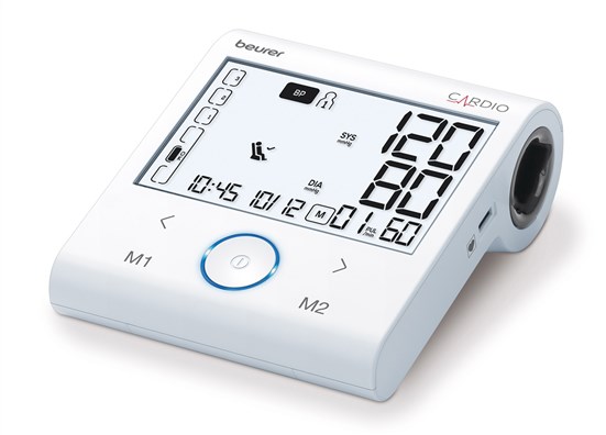 Beurer BM-96 Tensio-bracelet Bluetooth avec fonction ECG pour mesure de pression artérielle et électrocardiogramme