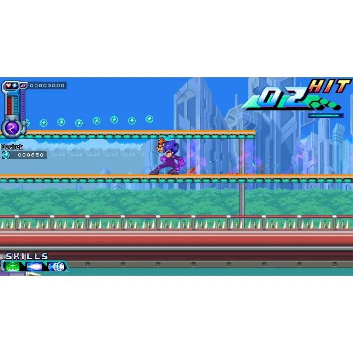 Just For Games Berserk Boy - Jeu d'Action Rétro Nintendo Switch - Édition Standard - Aventure à New Hope City