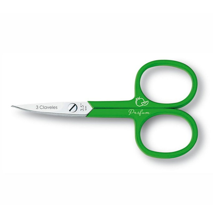 Tres Claveles Ciseaux à ongles courbe Tropical Manzana 9 cm